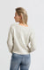 Boucle Cardigan with Colourful Accents - Off White