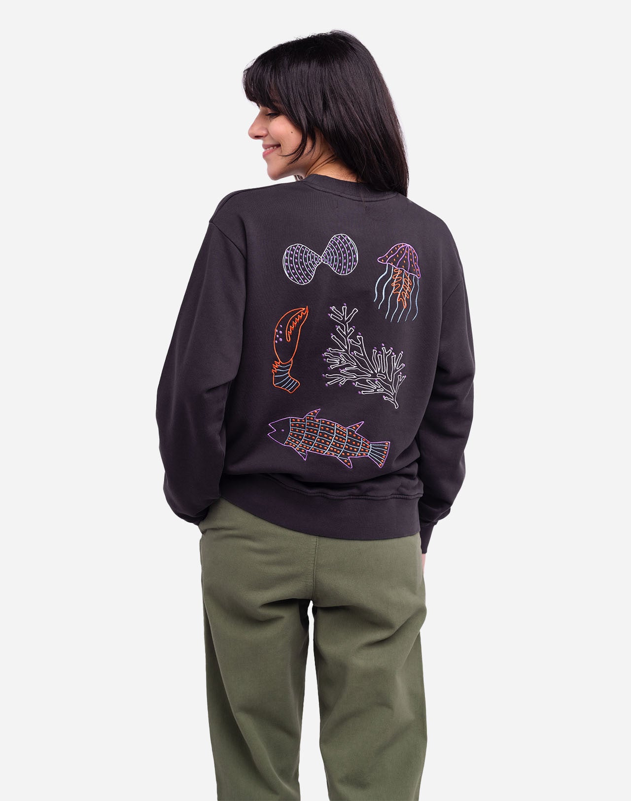 Falmouth Sweatshirt - Carbon Black