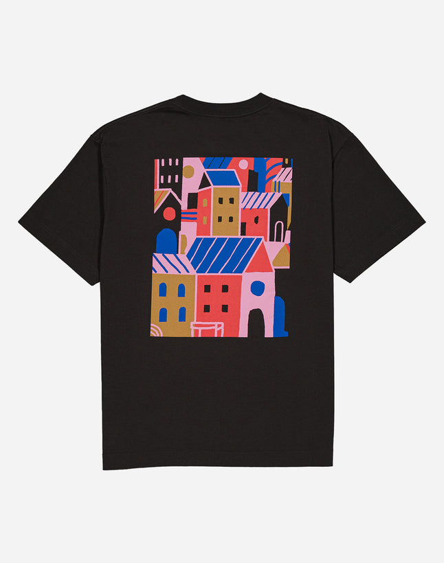 City Loose Fitting T-Shirt - Carbon Black