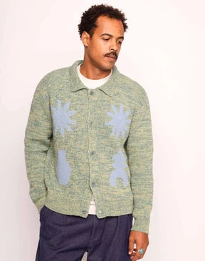 Kalama Cardigan - Emerald Green