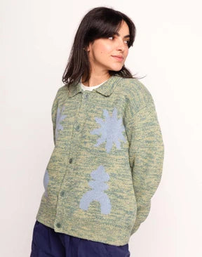 Kalama Cardigan - Emerald Green