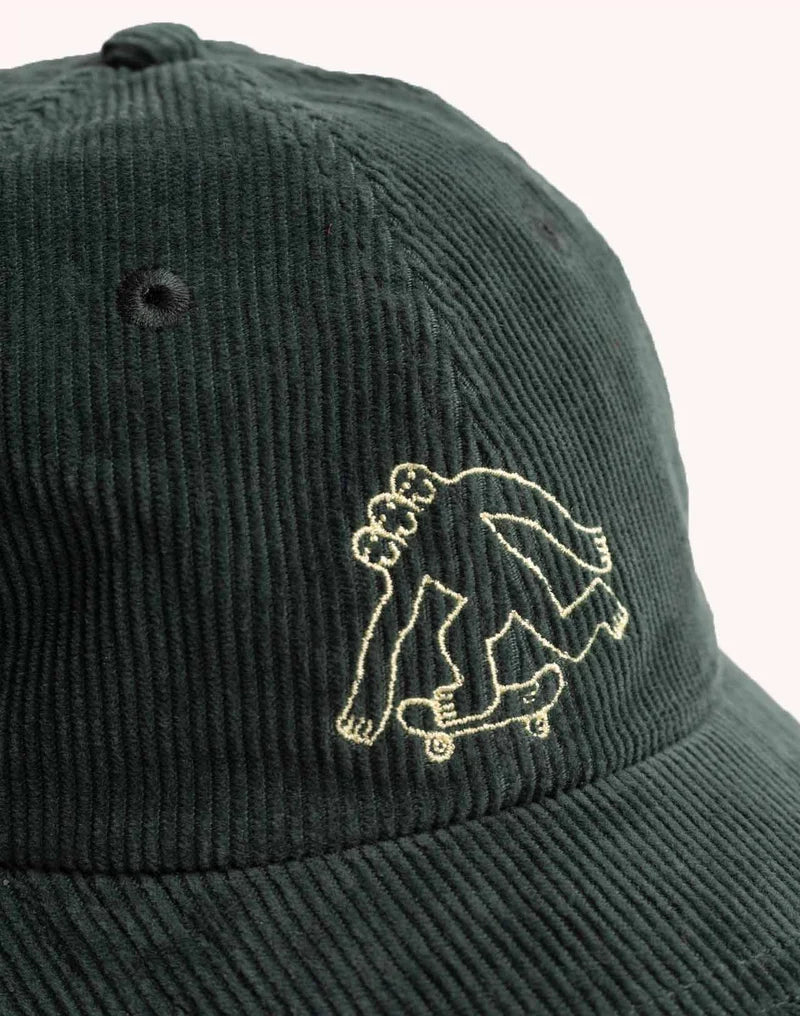 Cruising Six Panel Cap - Larch Green