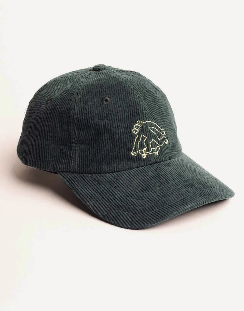 Cruising Six Panel Cap - Larch Green