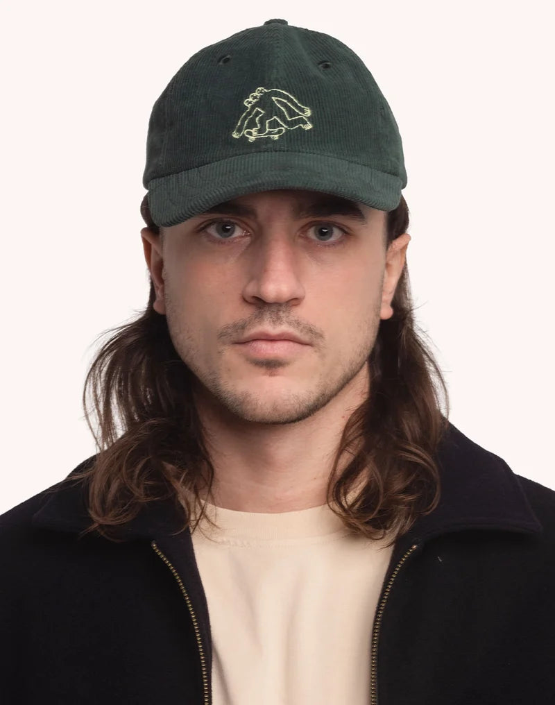 Cruising Six Panel Cap - Larch Green