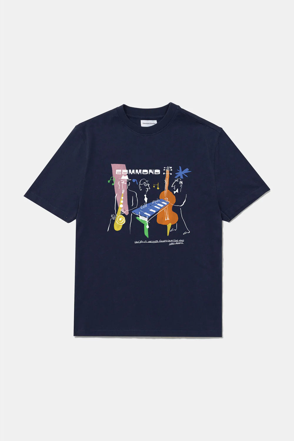 Cassette T-Shirt - Plain Navy