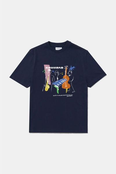 Cassette T-Shirt - Plain Navy