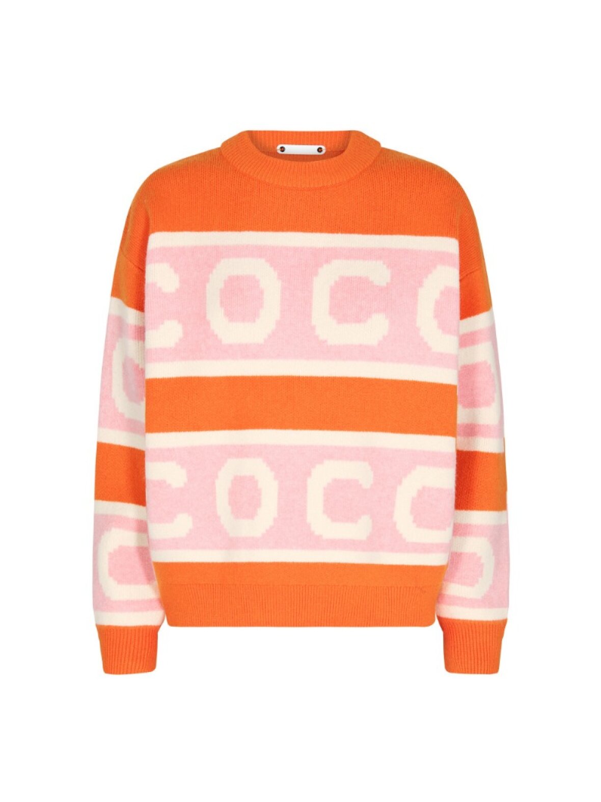 Row CC Logo Knit - Pink/Orange Multi