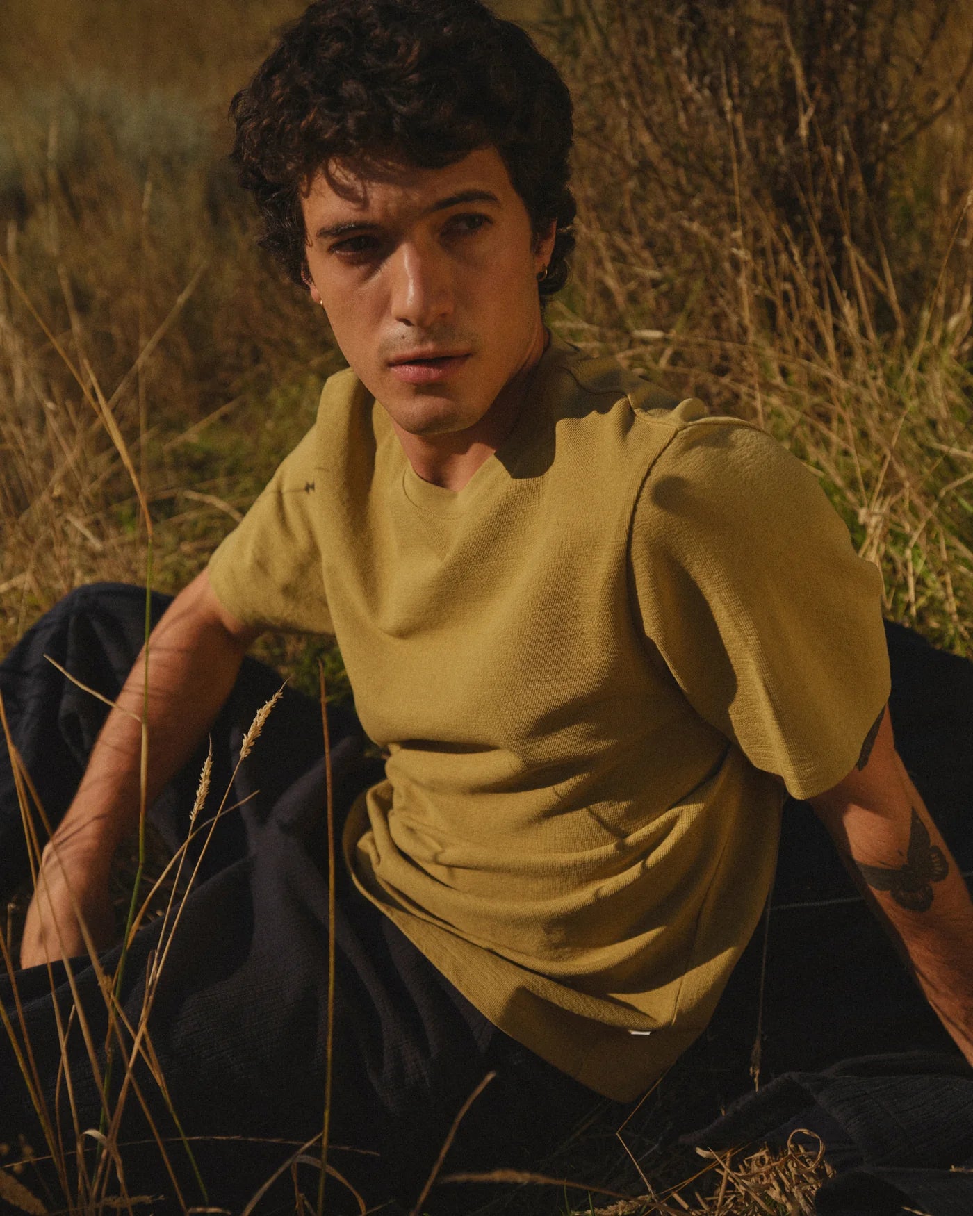Dean Tee - Lime Khaki