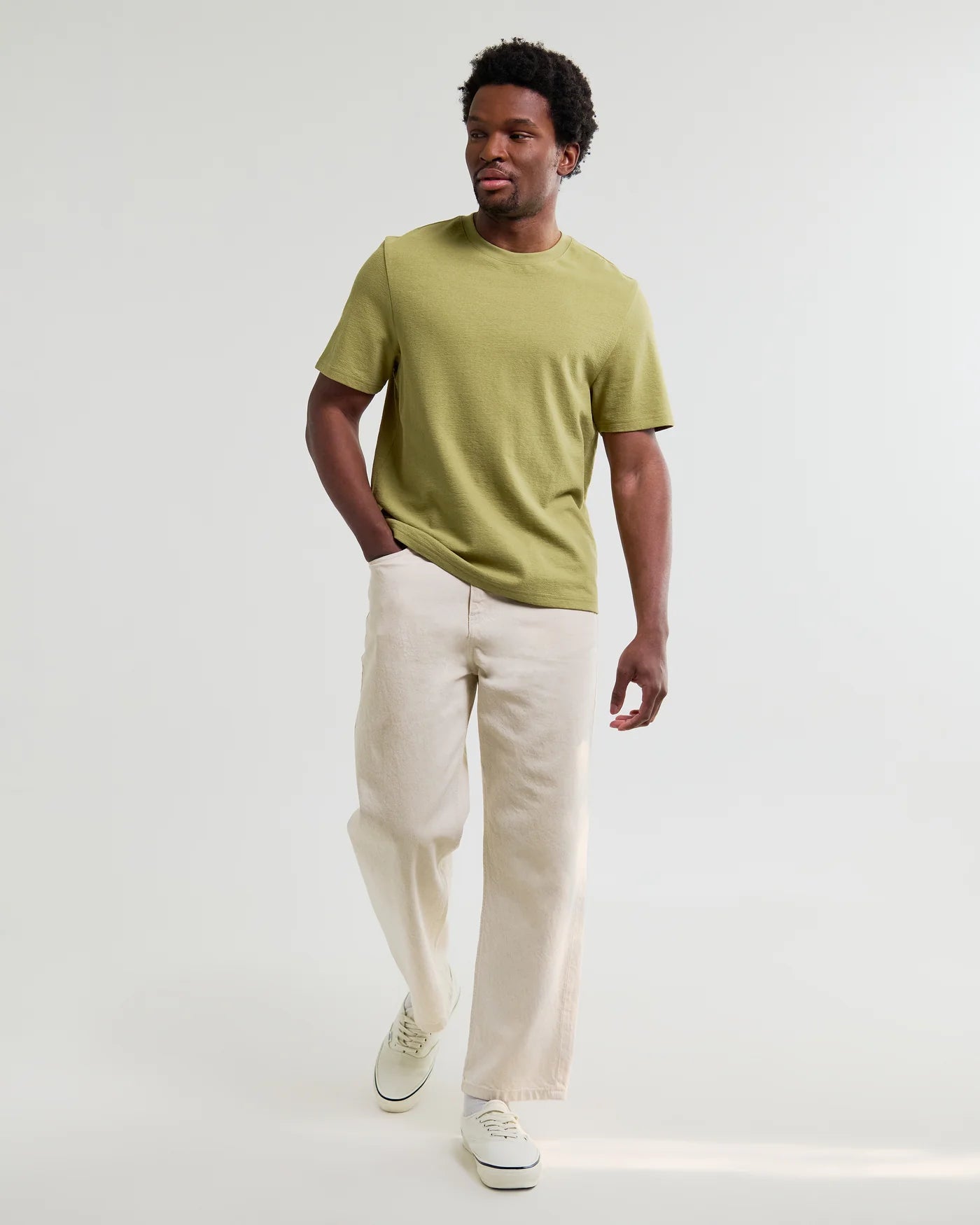 Dean Tee - Lime Khaki