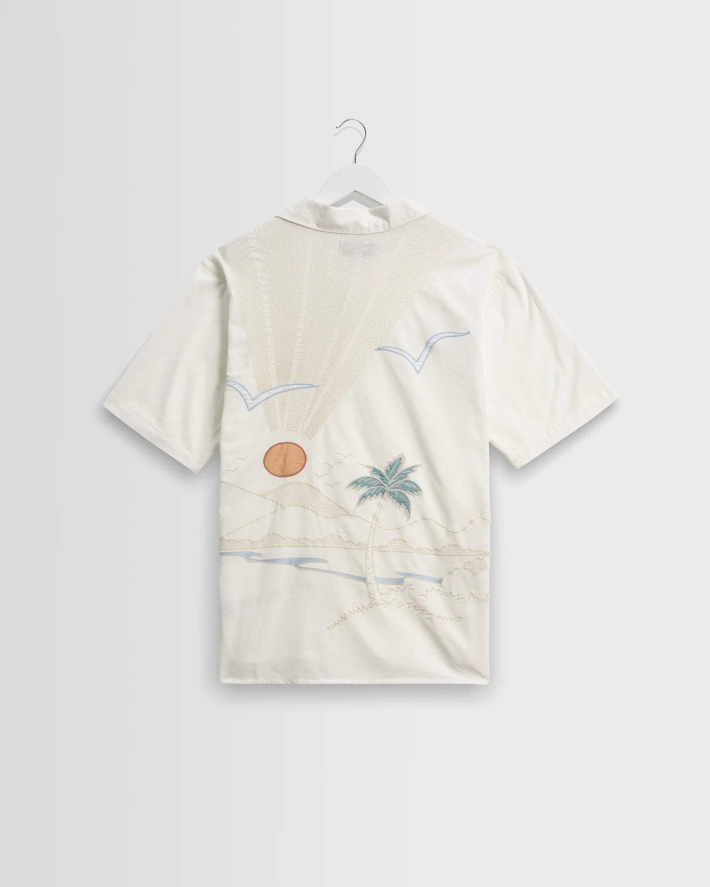 Didcot Shirt Summer Back Appliqué - Ecru