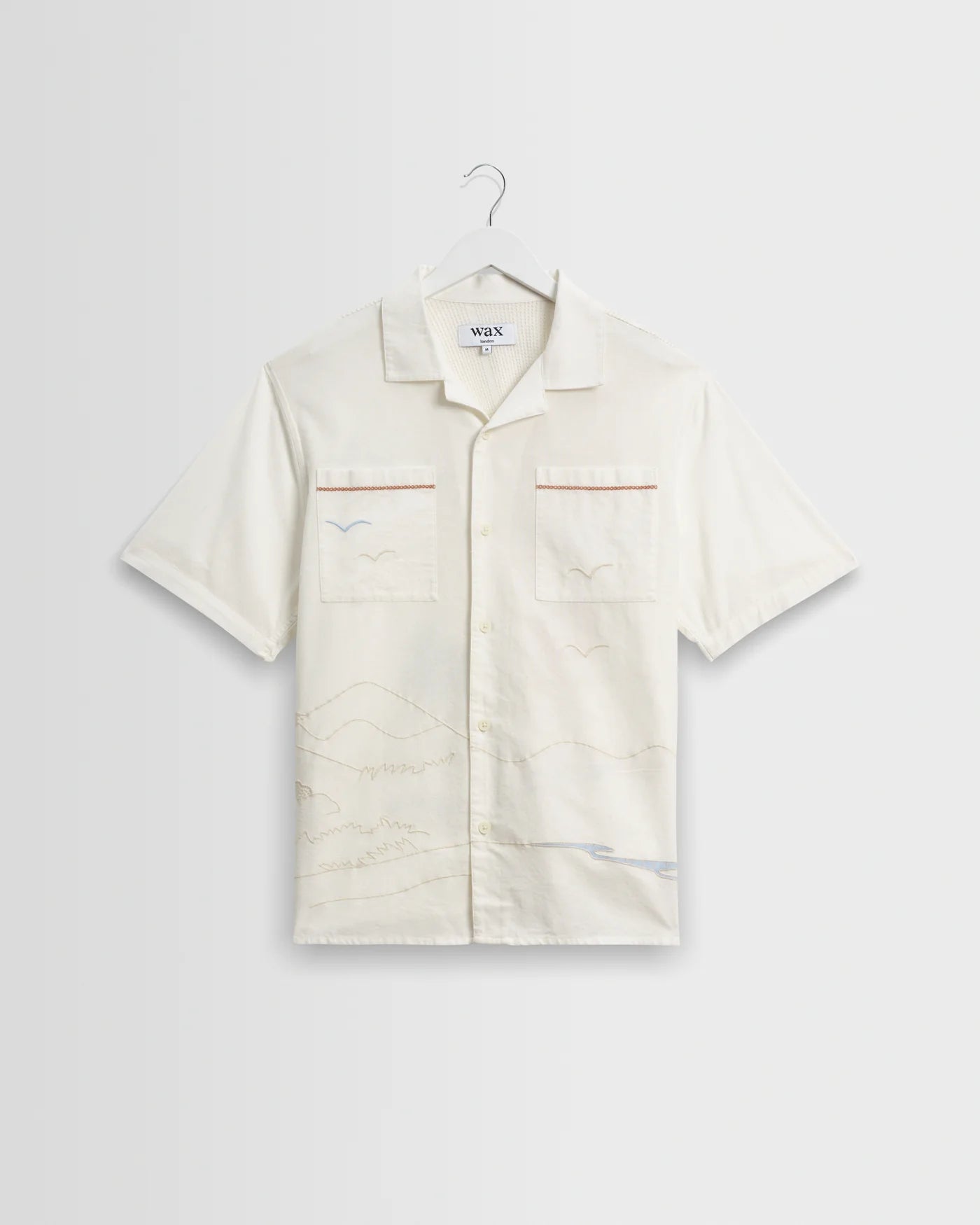 Didcot Shirt Summer Back Appliqué - Ecru