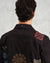 Didcot Shirt - Dark Navy Doodle Embroidery