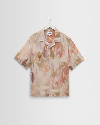 Didcot Shirt Corrigated Floral - Pastel Multi