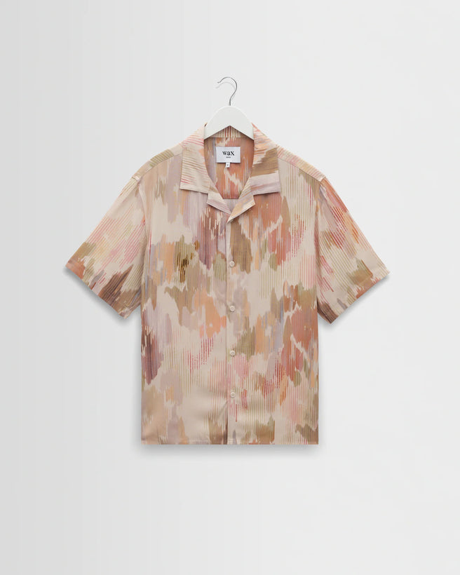 Didcot Shirt Corrigated Floral - Pastel Multi
