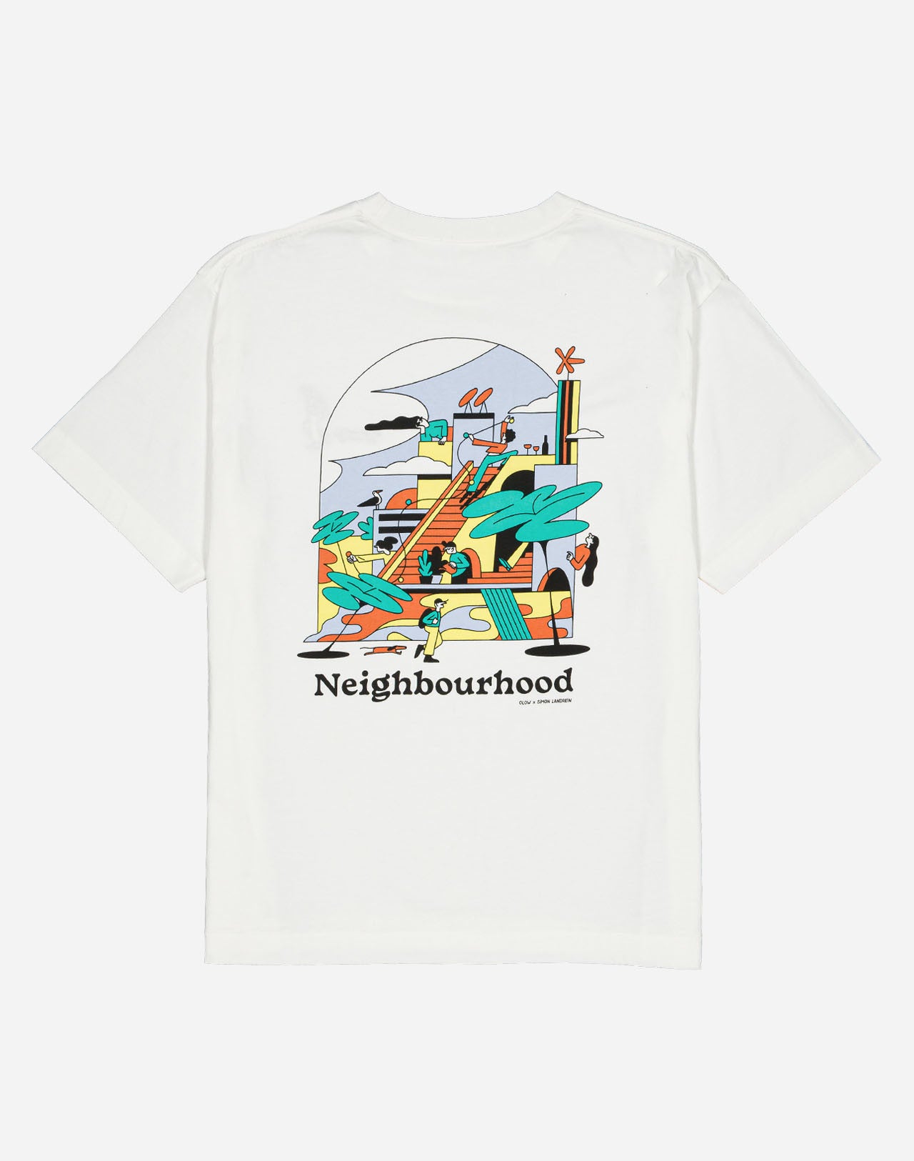 Neighbourhood Loose Fitting T-Shirt - Ecru