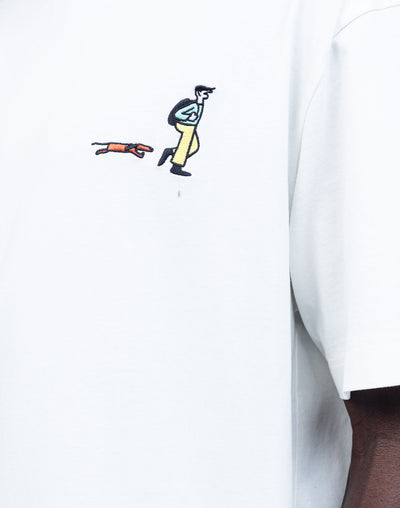 Neighbourhood Loose Fitting T-Shirt - Ecru