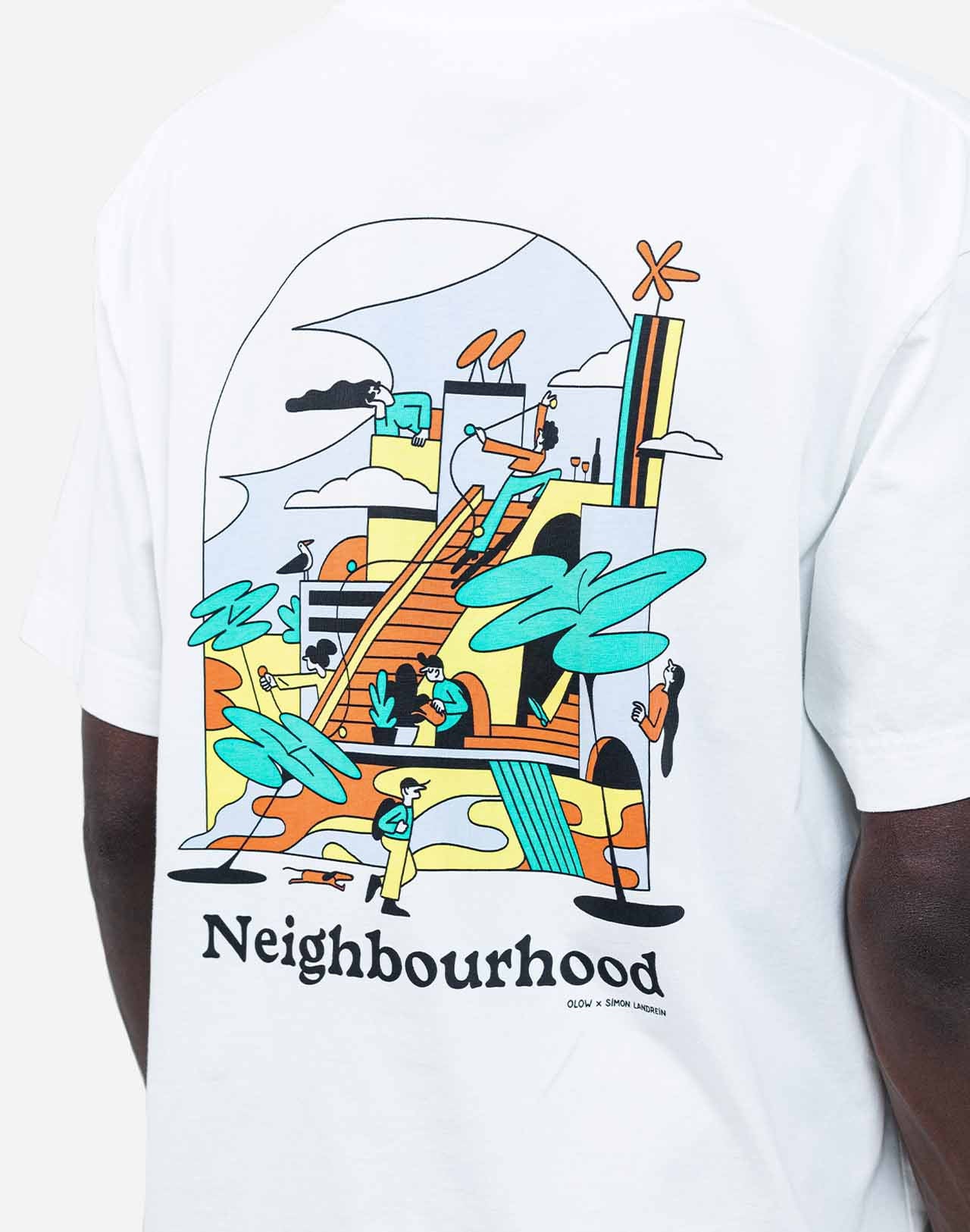 Neighbourhood Loose Fitting T-Shirt - Ecru