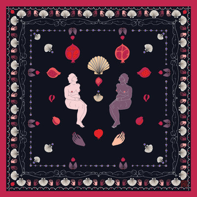 Silk Scarves - Female Forms