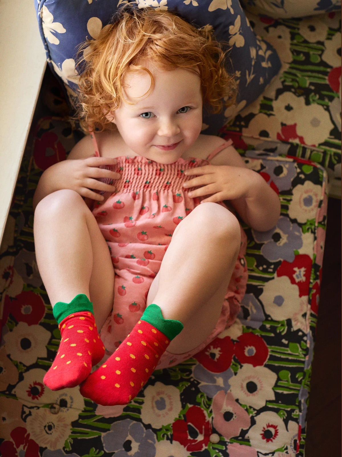 Mini Strawberry Kids Crew - Red