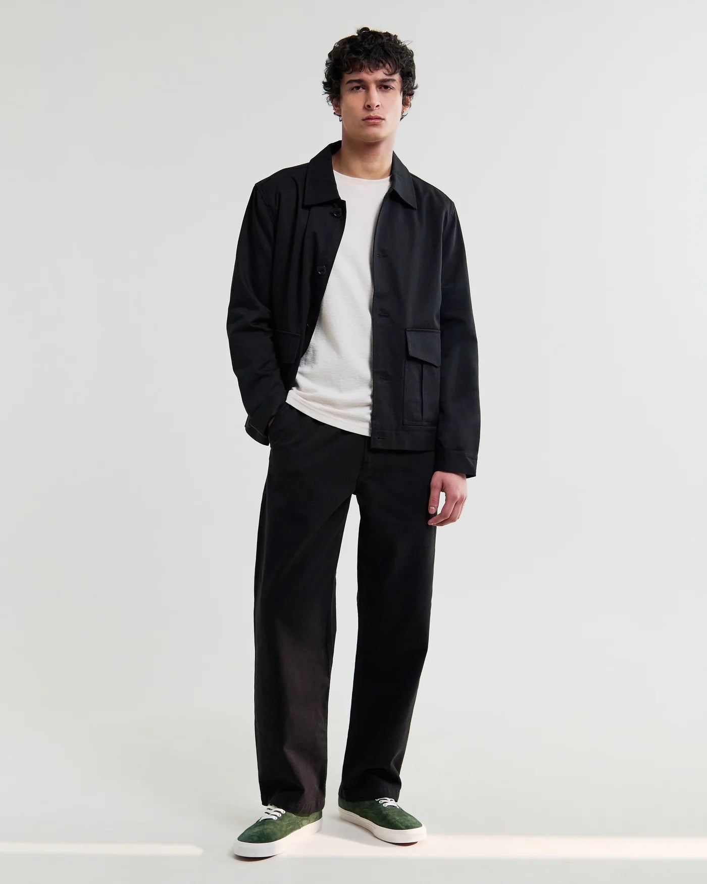 Hyde Trouser Organic Cotton Twill - Black