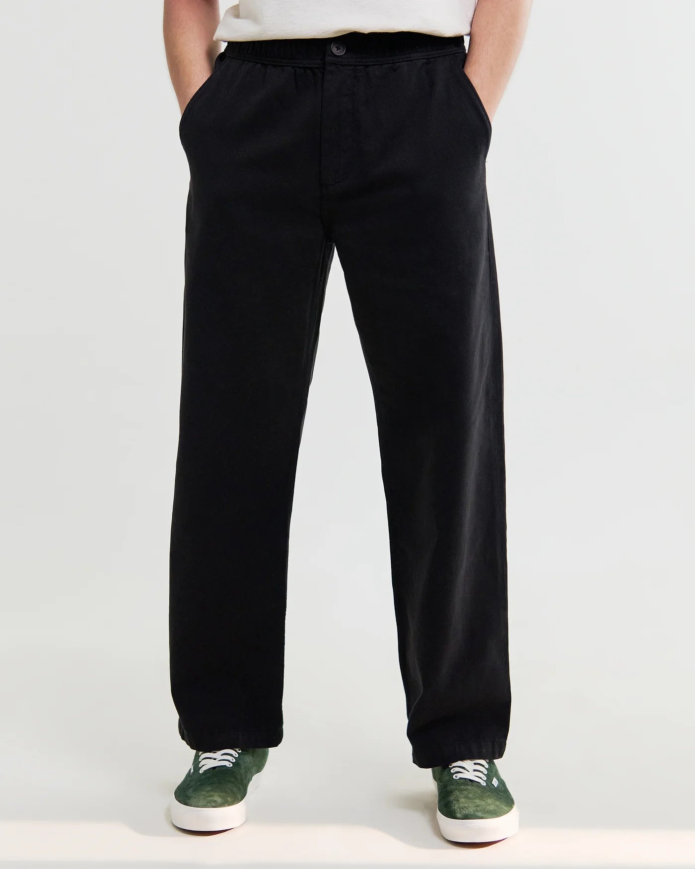 Hyde Trouser Organic Cotton Twill - Black