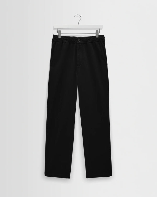 Hyde Trouser Organic Cotton Twill - Black