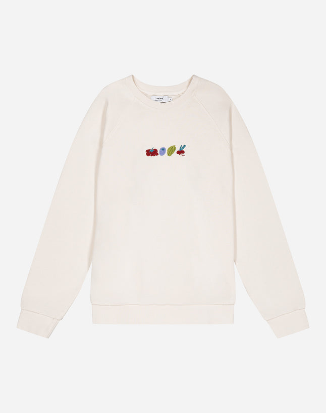Vegetables Sweatshirt - Ivory