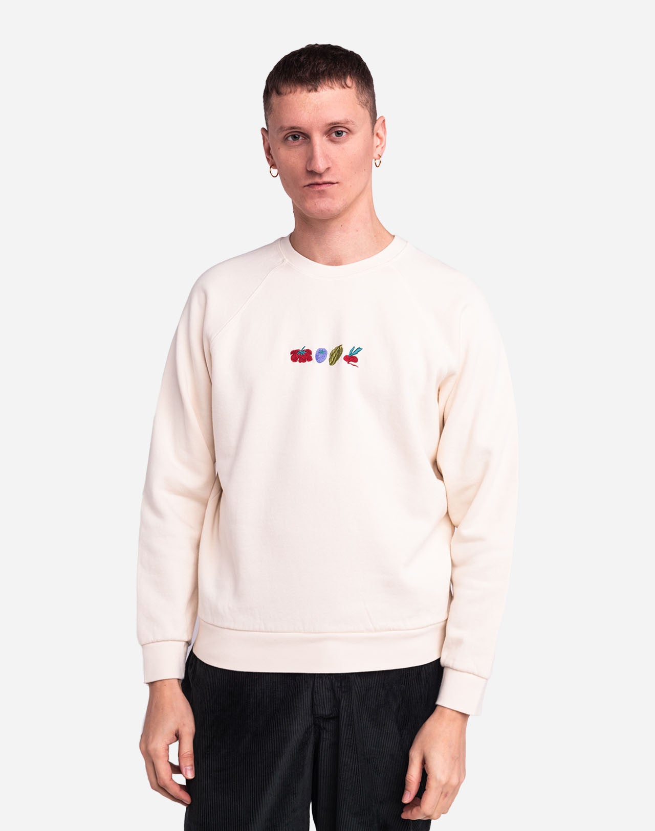 Vegetables Sweatshirt - Ivory