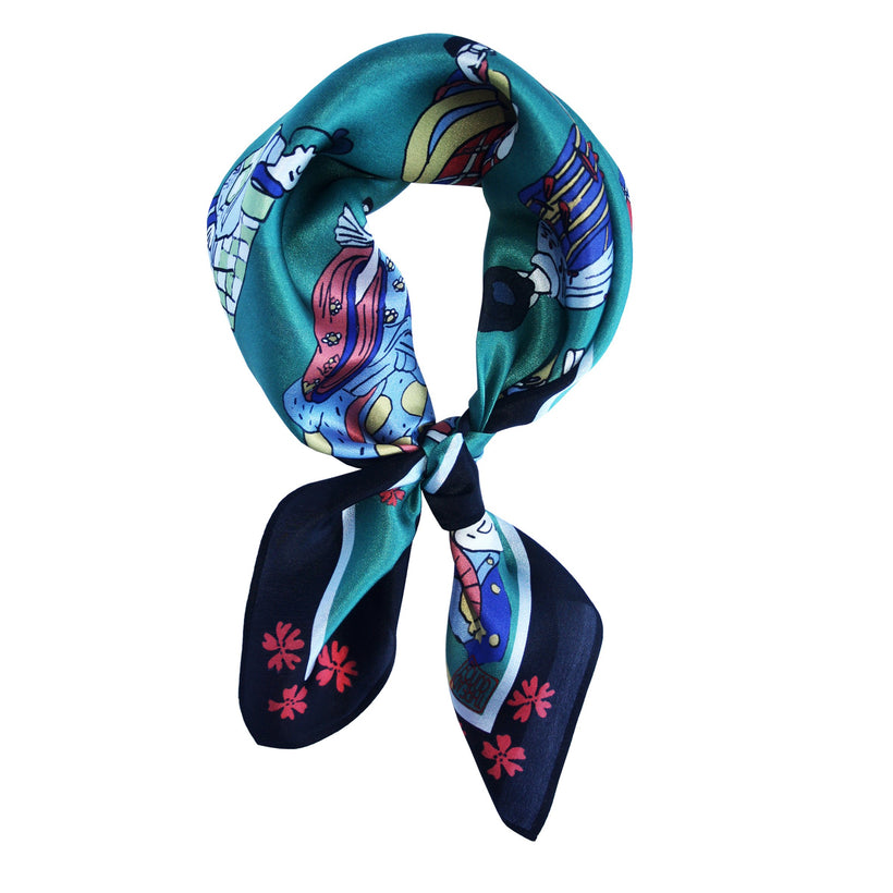 Silk Scarves - Gei (art) sha (person)