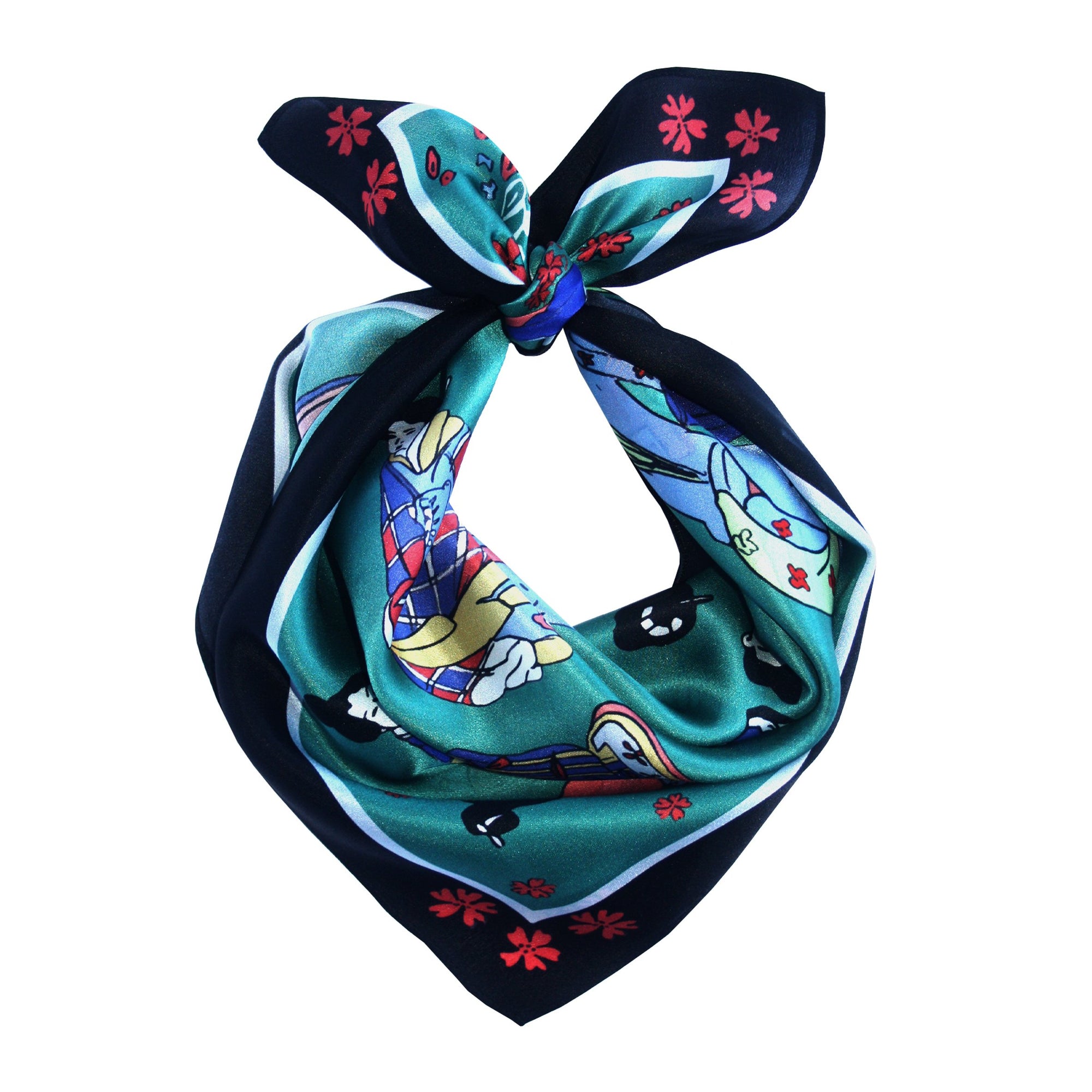 Silk Scarves - Gei (art) sha (person)