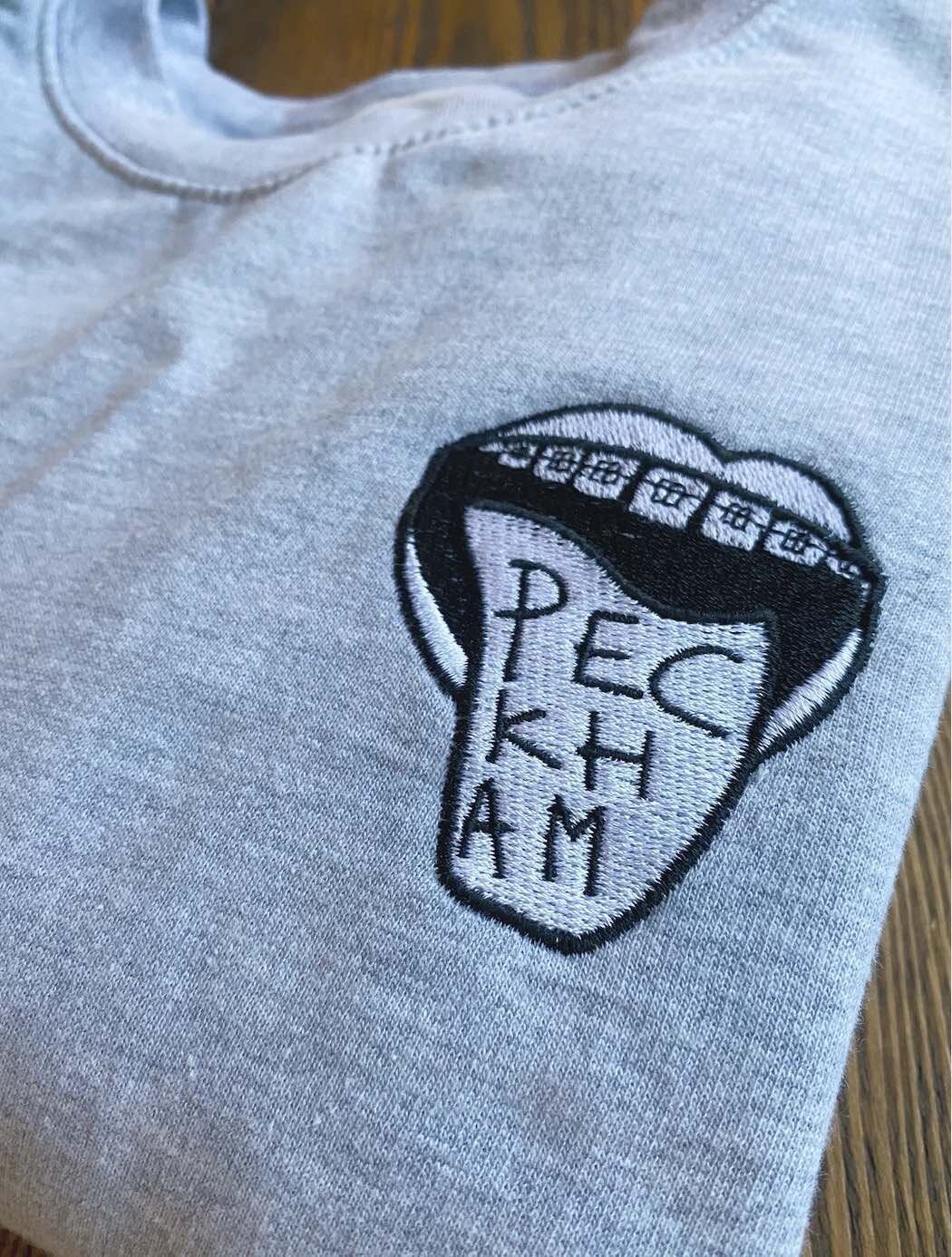 Peckham Mouth Kids Sweatshirt - Grey