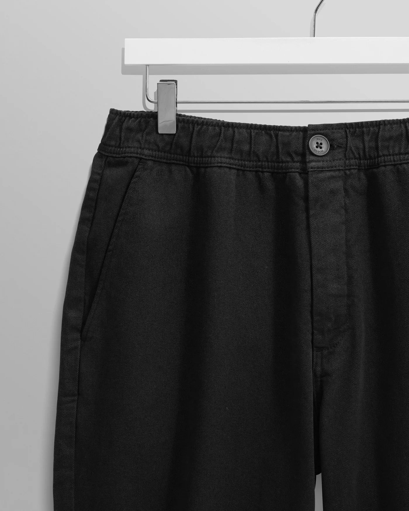 Kurt Trouser Organic Cotton Twill - Black