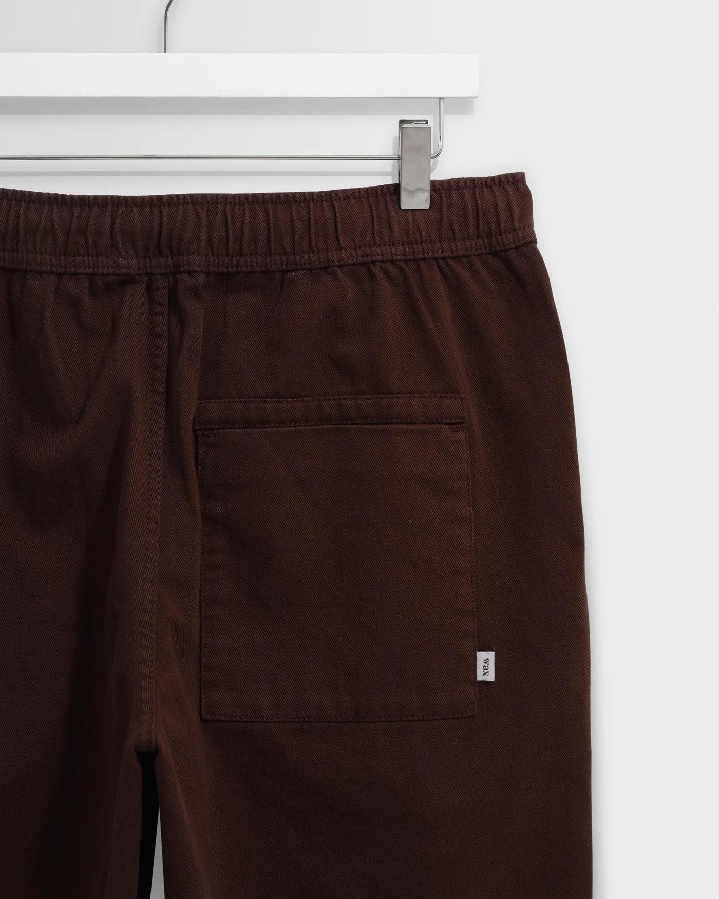 Kurt Trouser Organic Cotton Twill - Dark Brown