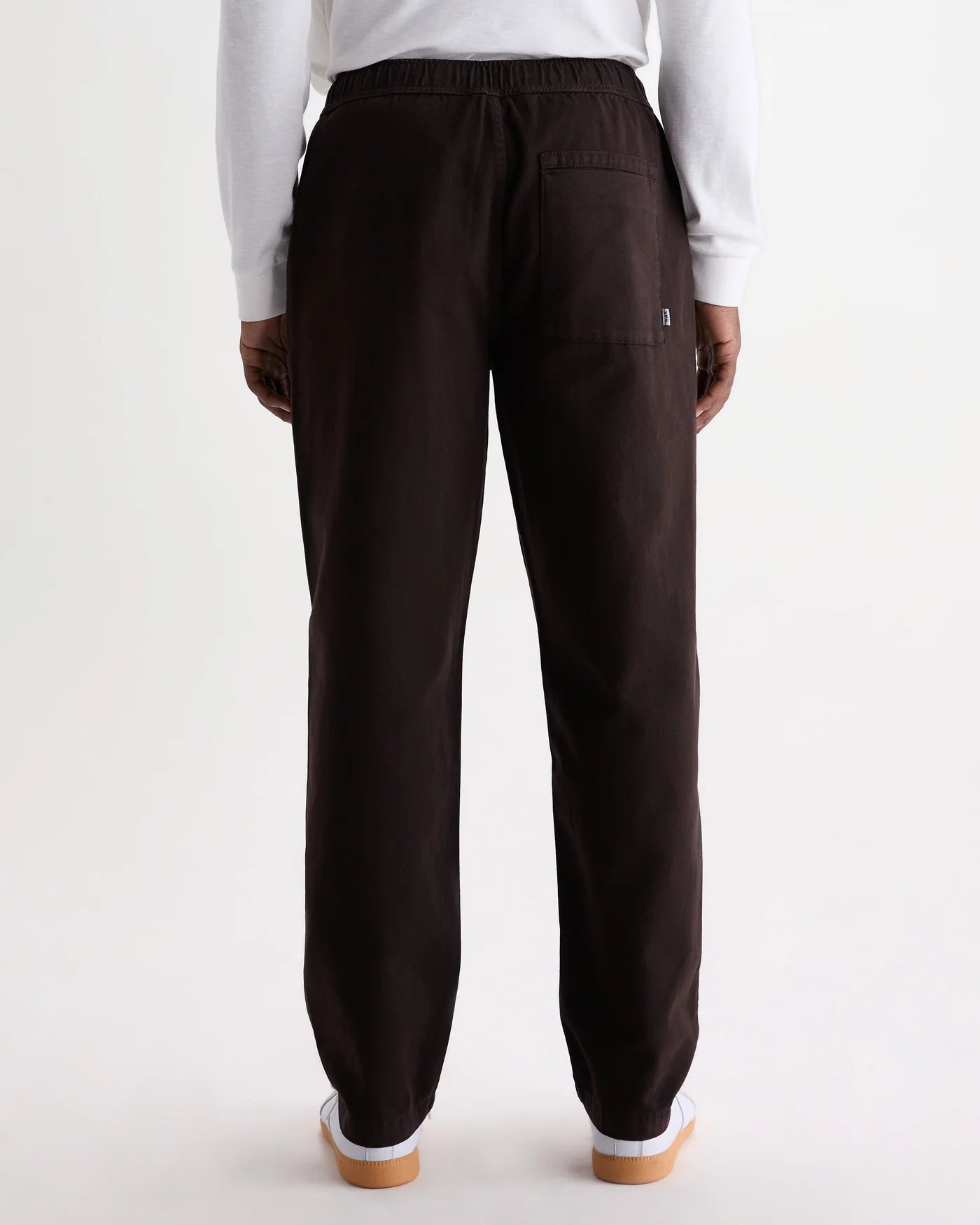 Kurt Trouser Organic Cotton Twill - Dark Brown