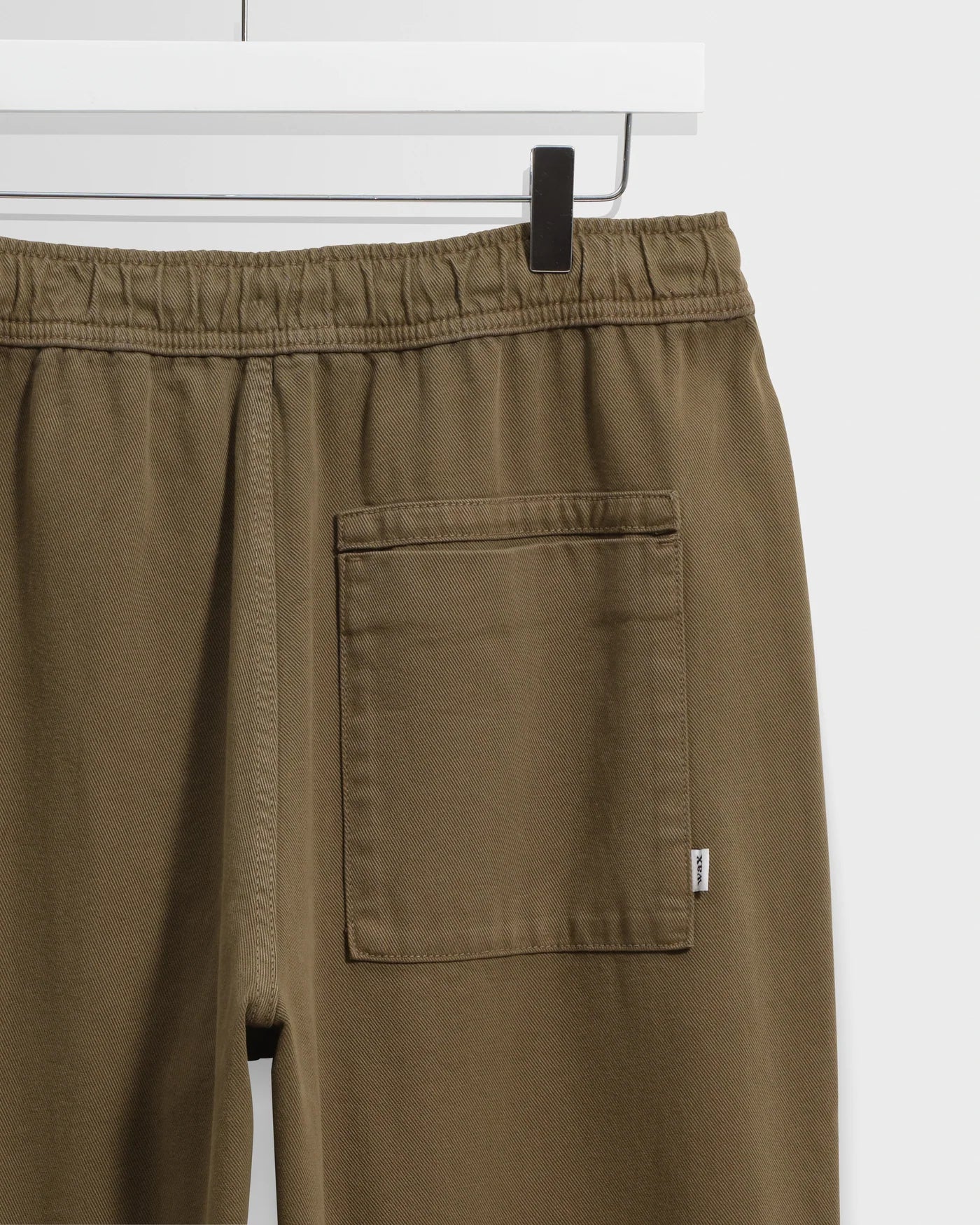 Kurt Trouser Organic Cotton Twill - Dark Khaki
