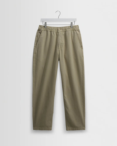 Kurt Trouser Organic Cotton Twill - Light Khaki