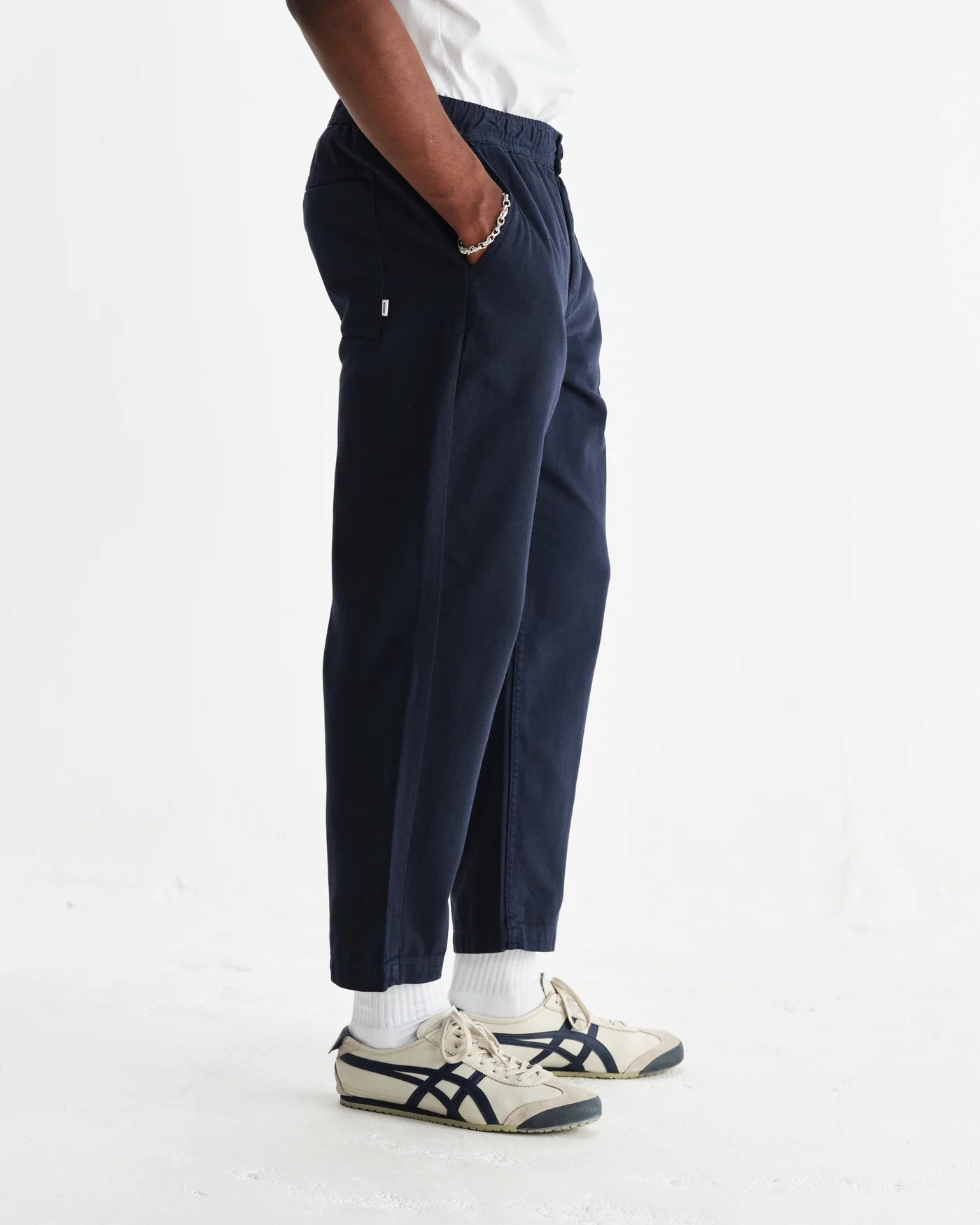 Kurt Trouser Organic Cotton Twill - Navy