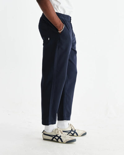 Kurt Trouser Organic Cotton Twill - Navy