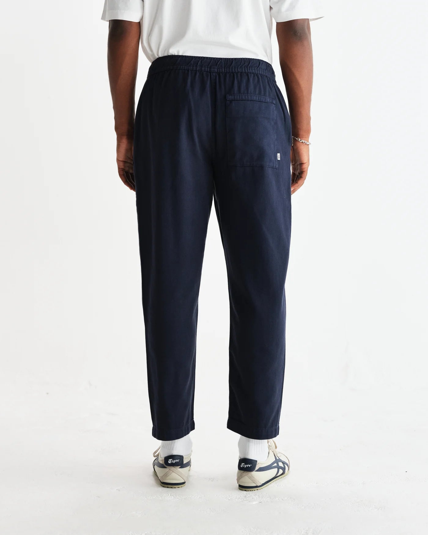 Kurt Trouser Organic Cotton Twill - Navy