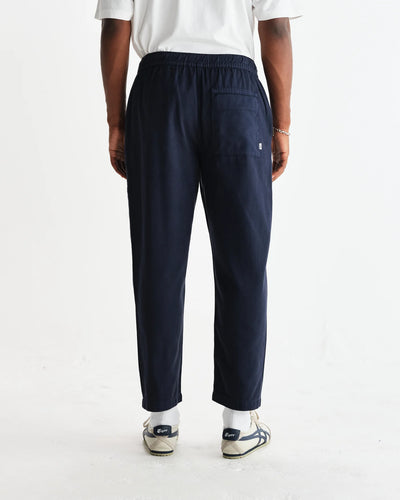 Kurt Trouser Organic Cotton Twill - Navy