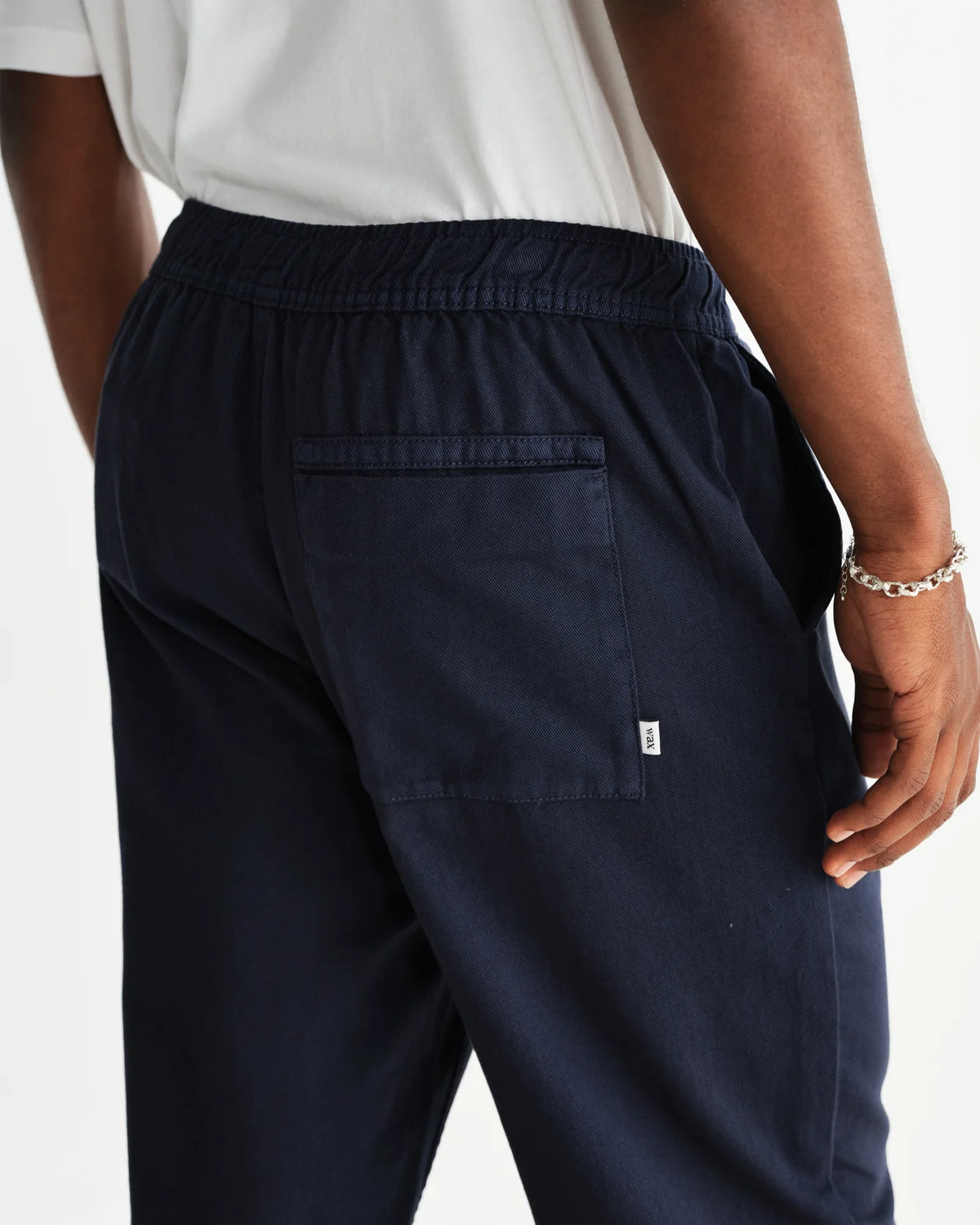 Kurt Trouser Organic Cotton Twill - Navy