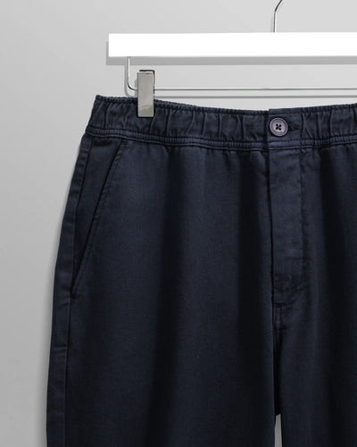 Kurt Trouser Organic Cotton Twill - Navy