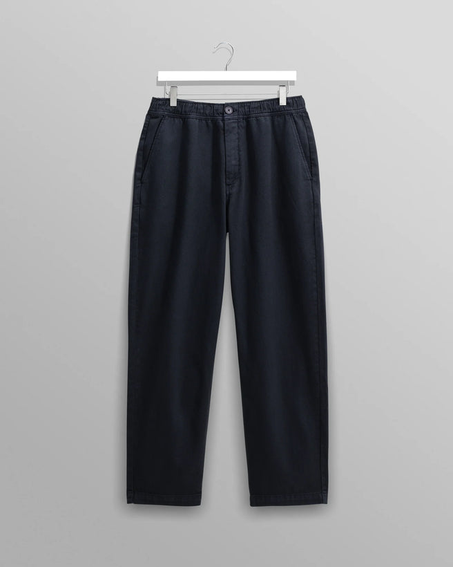 Kurt Trouser Organic Cotton Twill - Navy