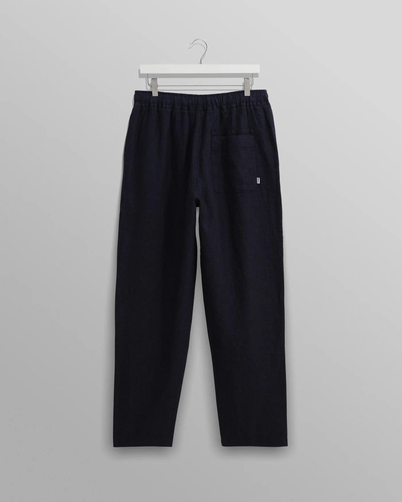 Kurt Trouser Washed Linen - Two - Tone Navy