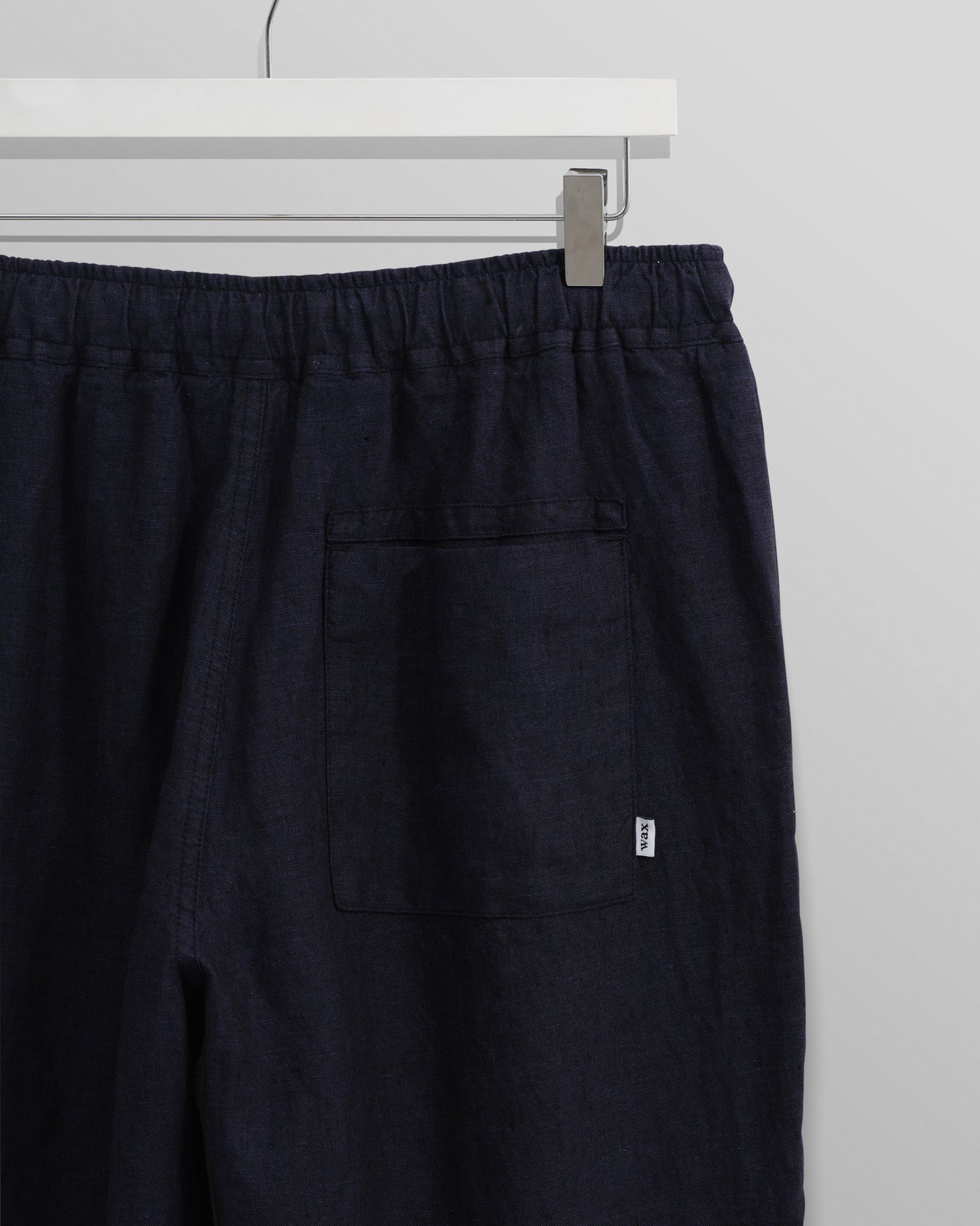 Kurt Trouser Washed Linen - Two - Tone Navy