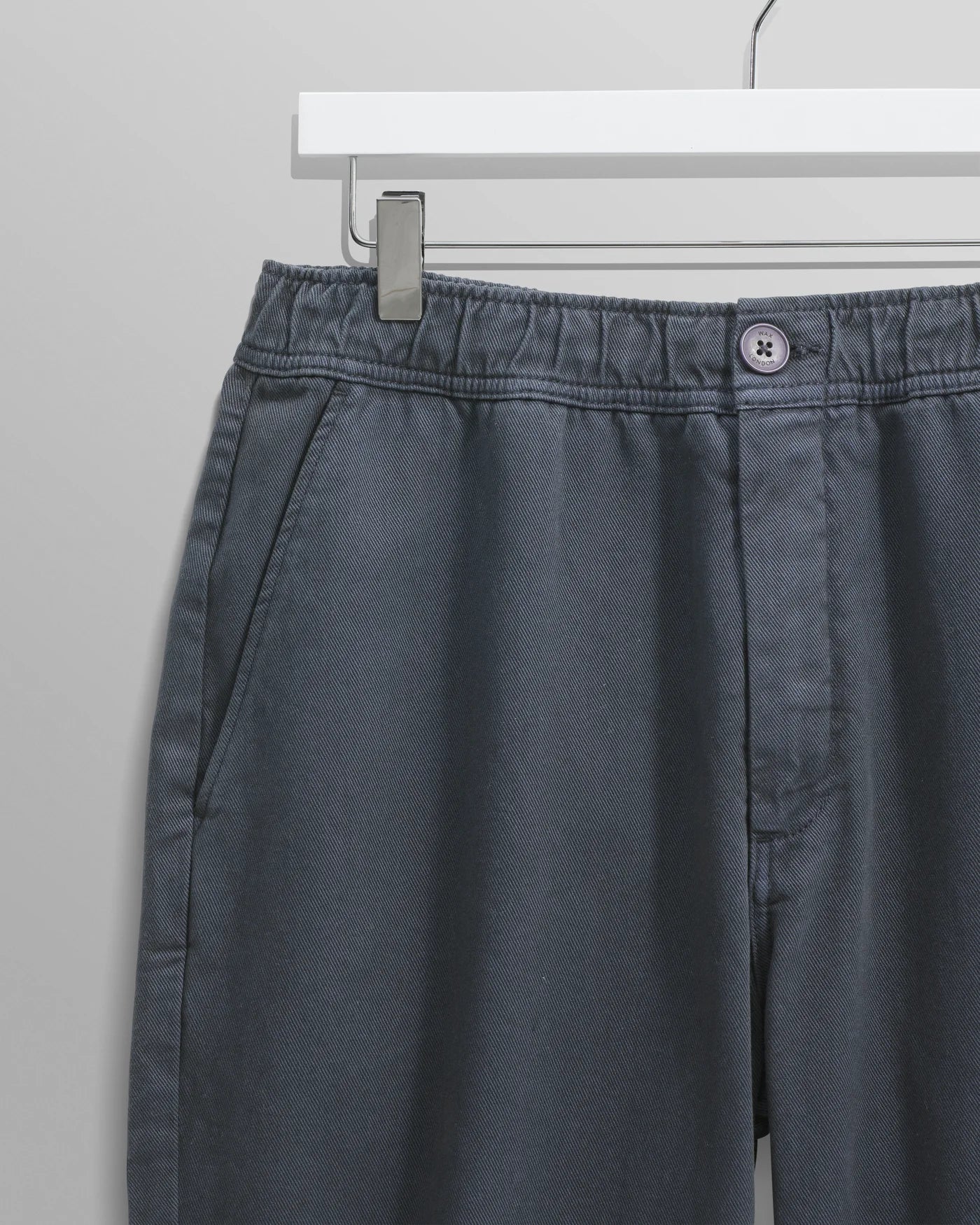 Kurt Trouser Organic Cotton Twill  - Petrol Blue