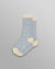 Slub Cotton Socks - Blue