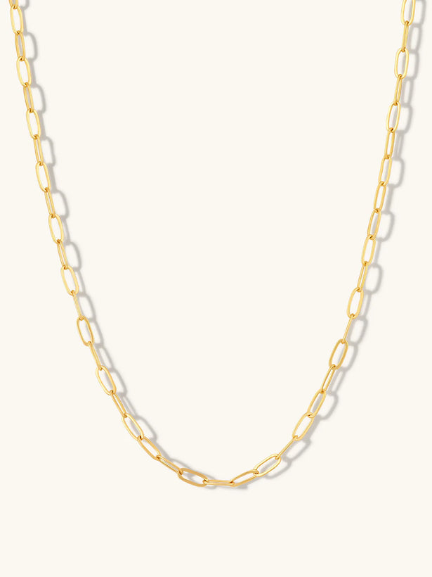 Laura Mini Oval Chain - Gold Plating