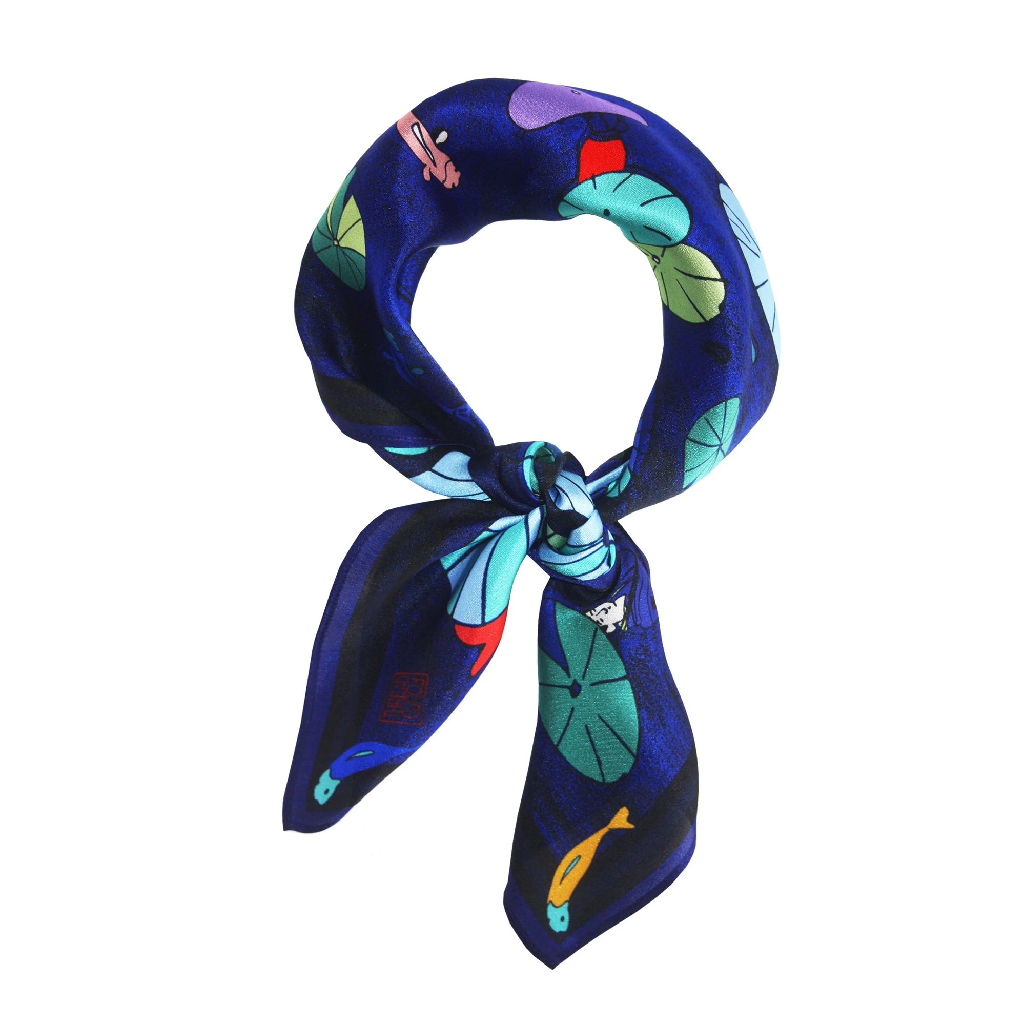 Silk Scarves - Lily Umbrella