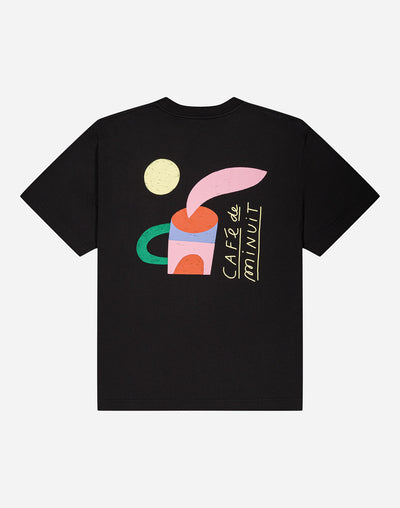 Café De Minuit T-Shirt - Carbon Black